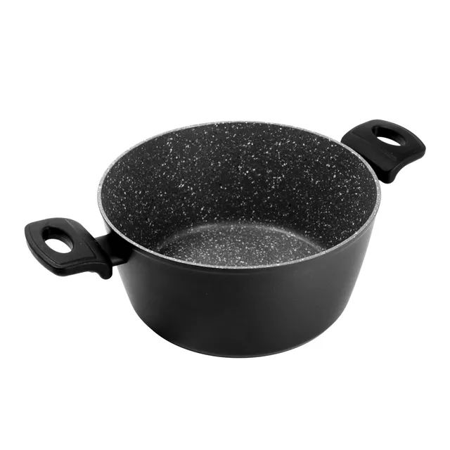 zanetti-durapietra-black-casseruola-24-cm-induzione-nickel-free image 1