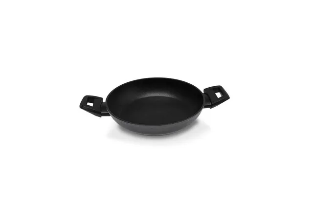 zanetti-evolution-tegame-antiaderente-20-cm-a-2-maniglie-per-induzione-nero image 1