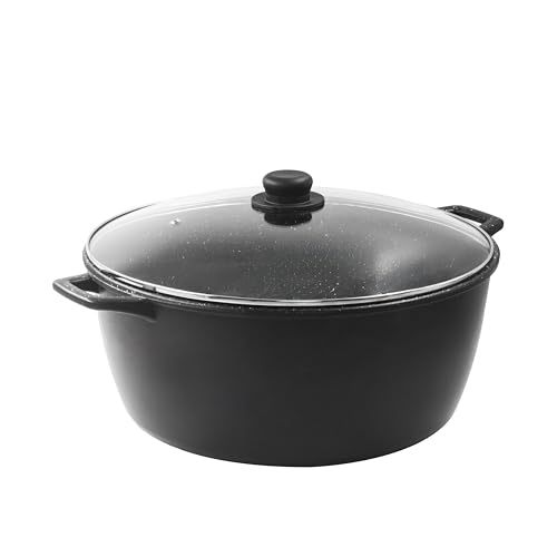 zanetti-casseruola-xl-chef-28-cm-pressofusa-antiaderente-con-coperchio image 7