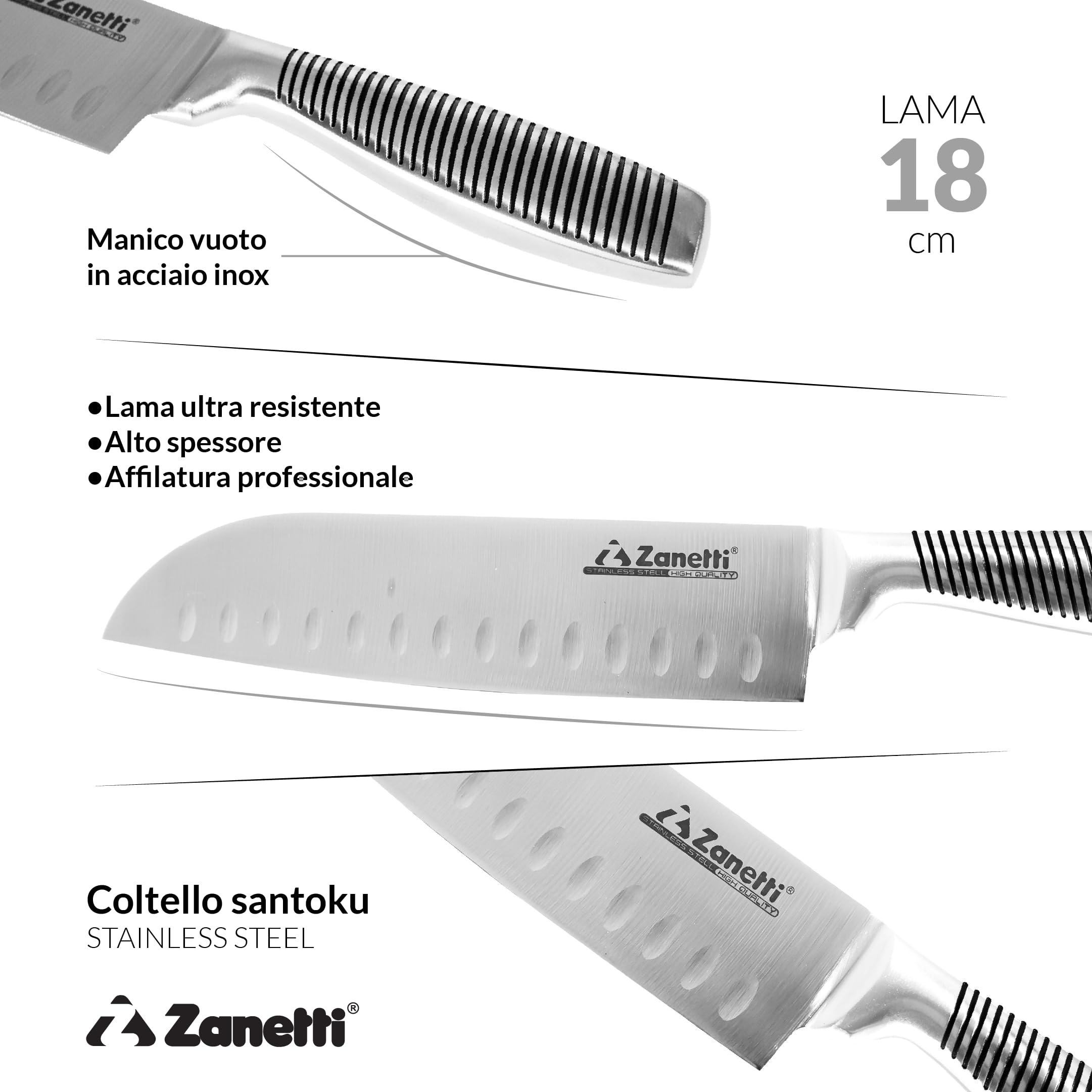 zanetti-ultra-coltello-santoku-18-cm-acciaio-inox-manico-acciaio image 4