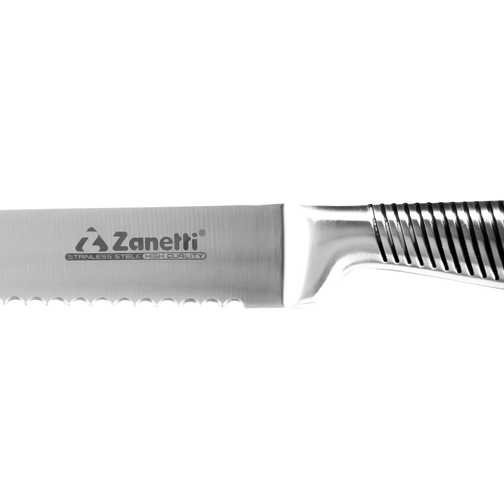 zanetti-ultra-coltello-pane-in-acciaio-inox-lama-seghettata-20-cm image 3