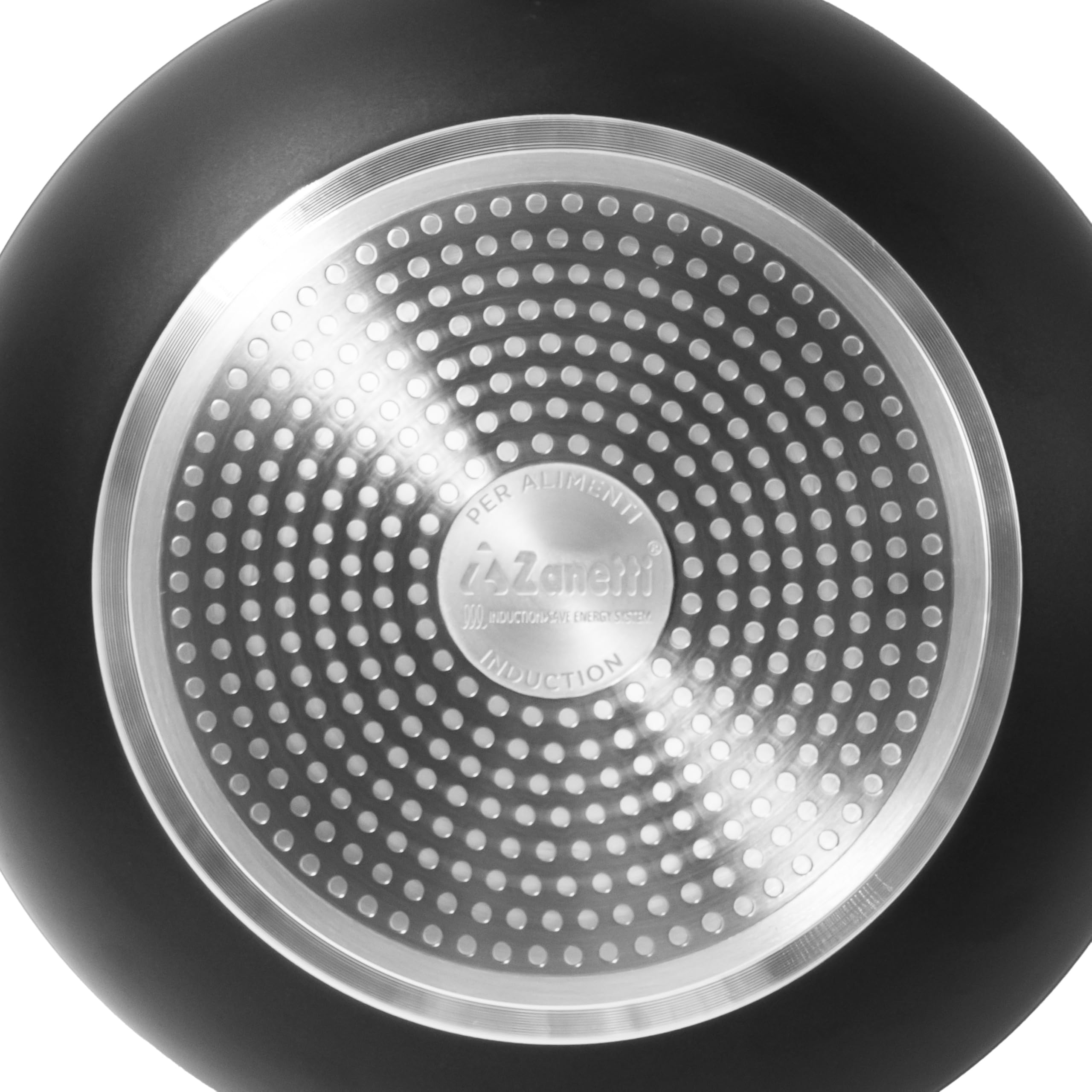 zanetti-padella-wok-durapietra-black-28-cm-antiaderente-induzione-grigio-scuro image 5