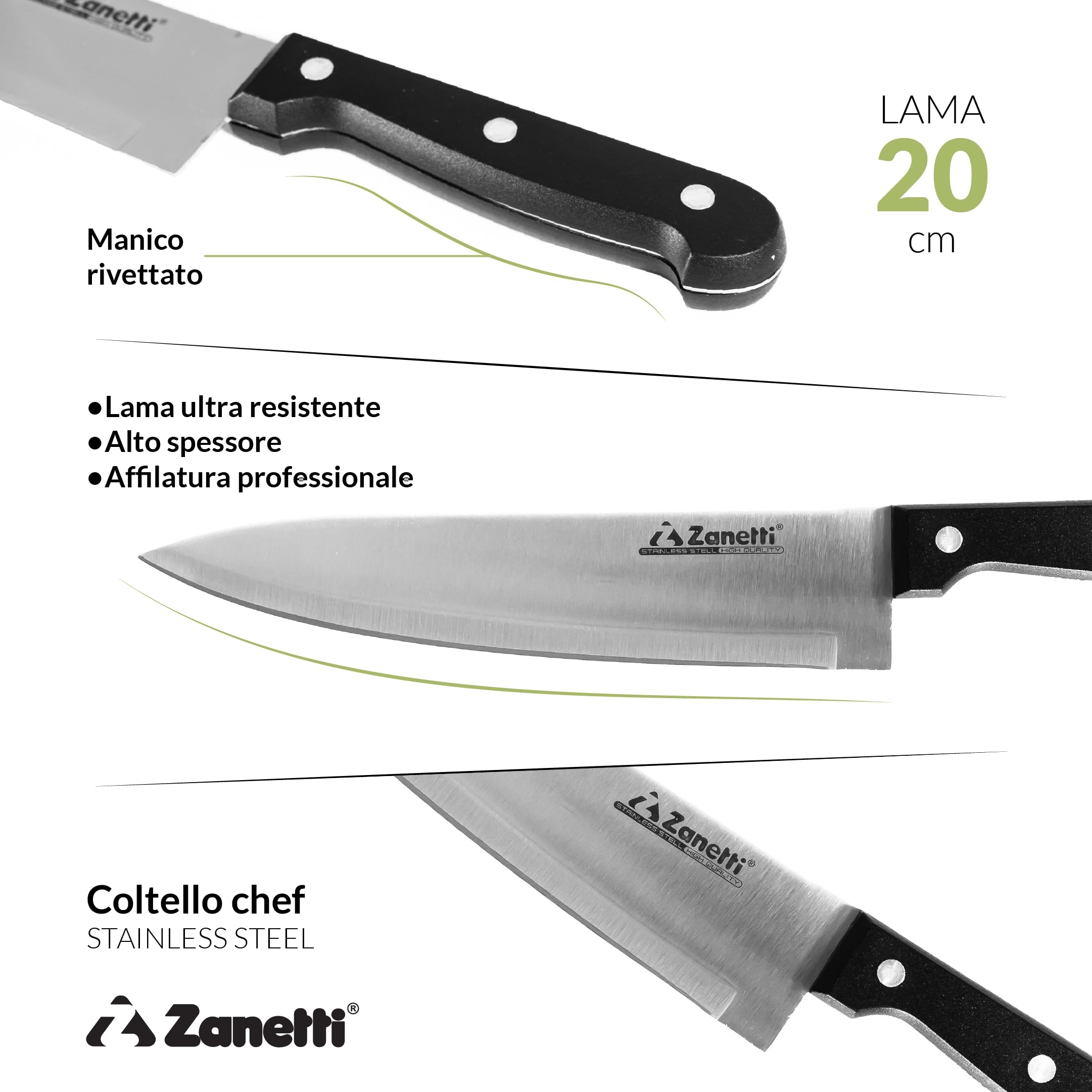 zanetti-classic-coltello-chef-in-acciaio-inox-lama-20-cm image 5