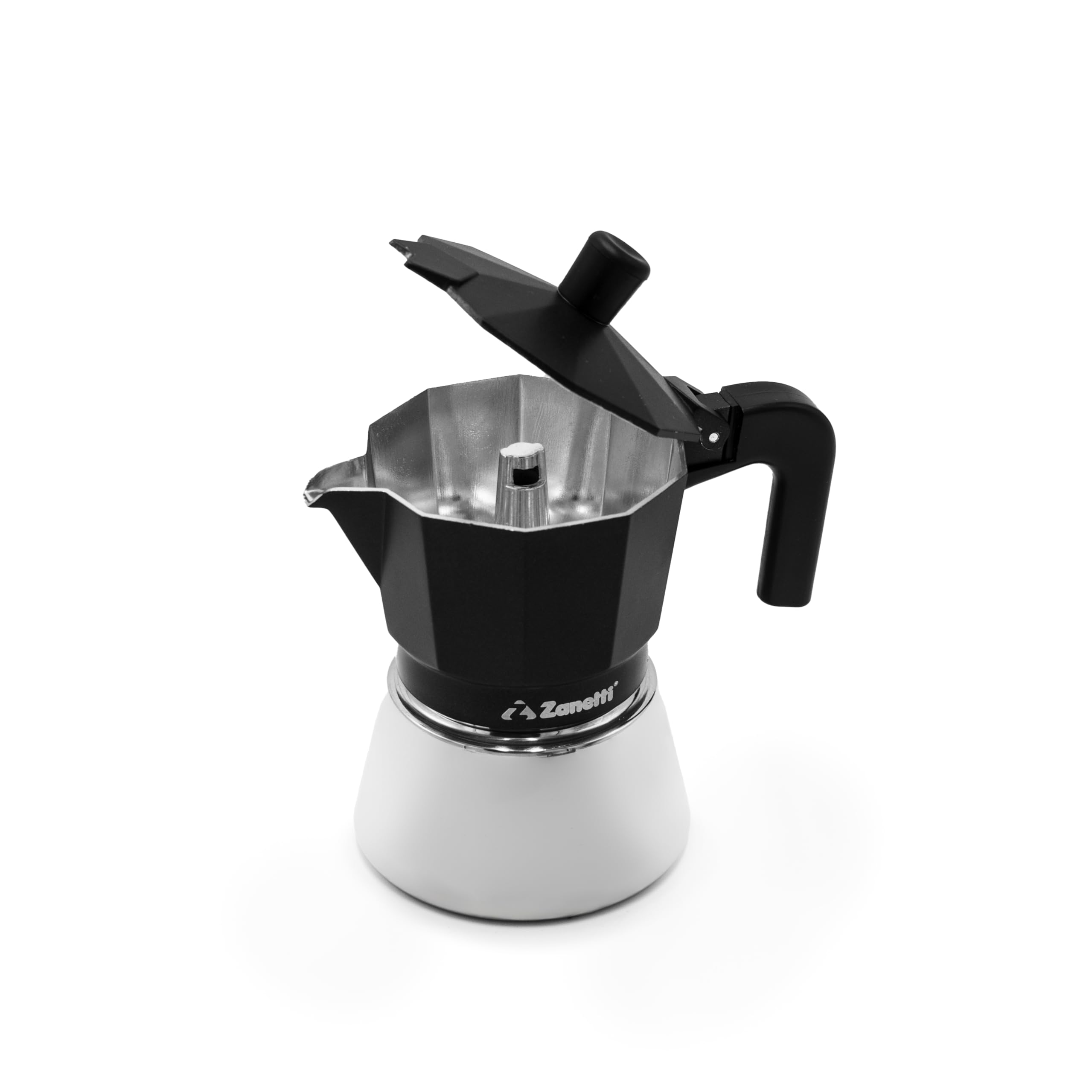 zanetti-star-caffettiera-moka-induzione-3-tazze-nera-inox image 3
