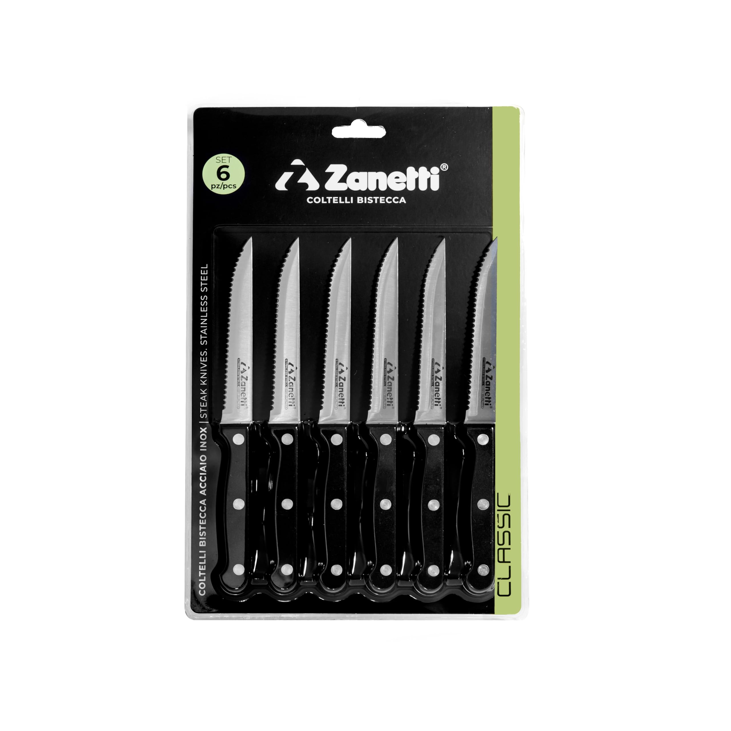 zanetti-classic-set-6-coltelli-bistecca-acciaio-inox-lama-11-cm image 2