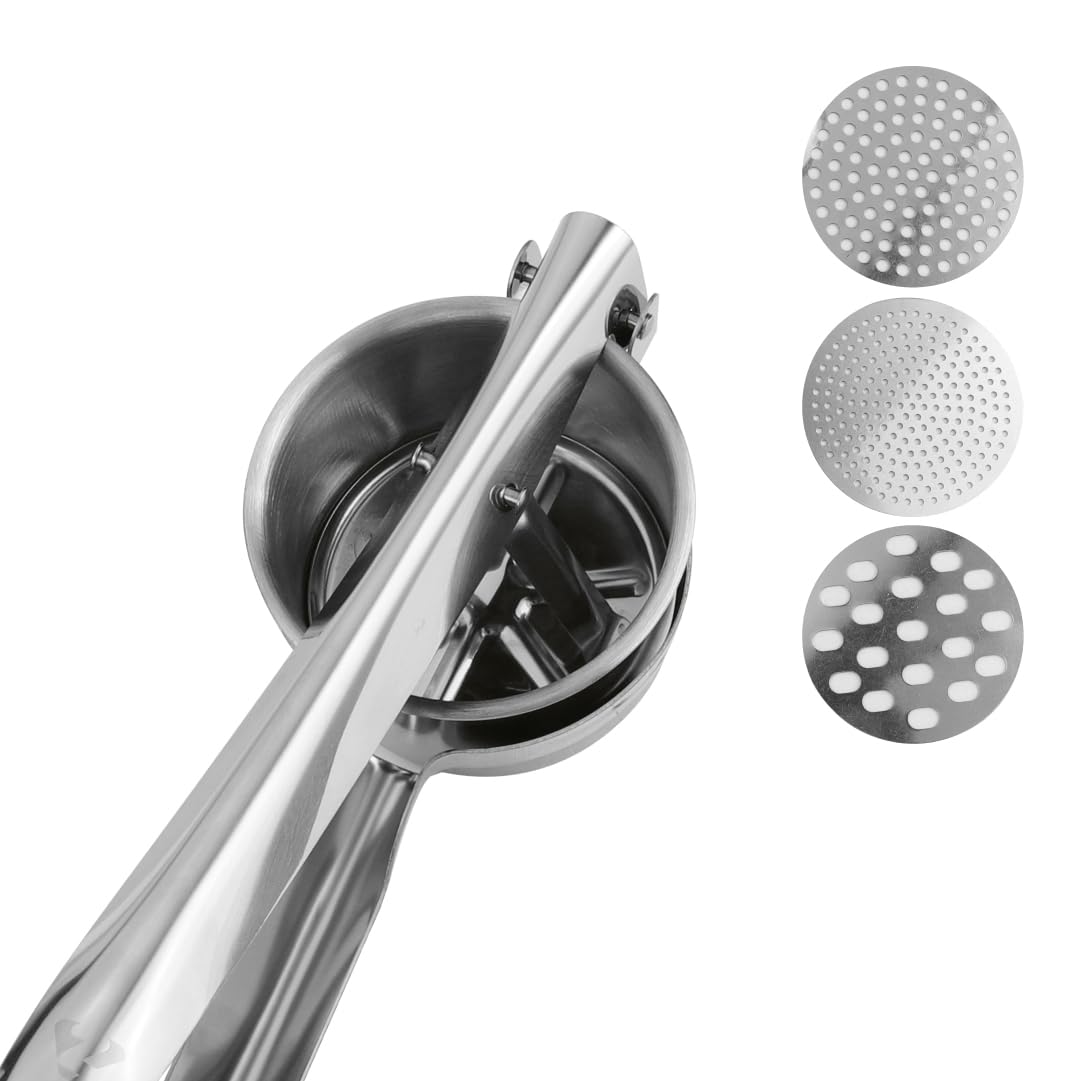 zanetti-schiacciapatate-e-passatelli-in-acciaio-inox-27-cm-con-3-dischi-e-cestel image 3