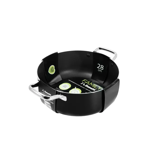 zanetti-casseruola-star-antiaderente-28-cm-alluminio-induzione-manici-acciaio image 1