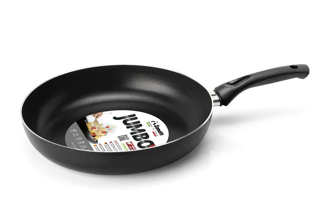 zanetti-jumbo-padella-antiaderente-alta-20-cm-nera-made-in-italy image 1
