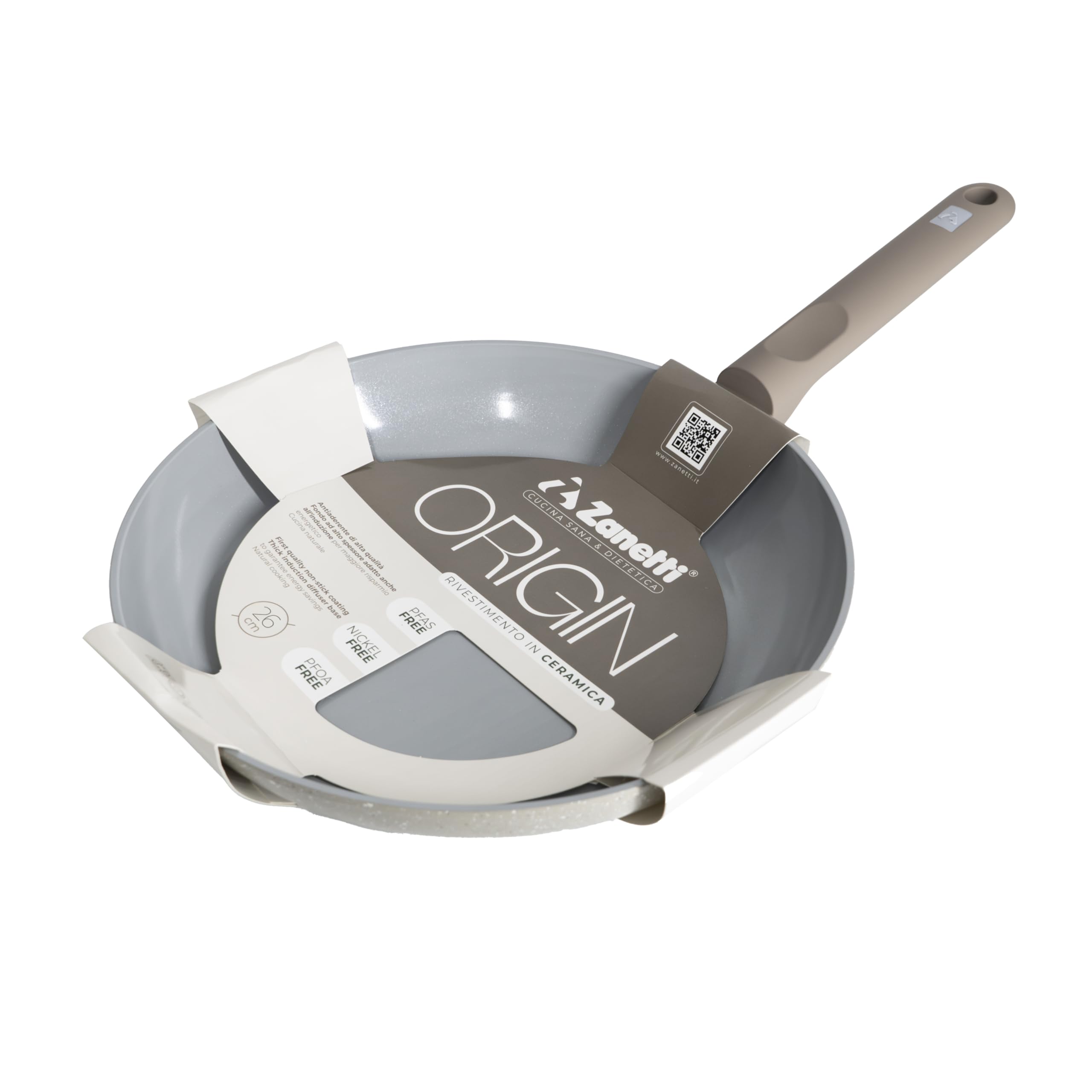 zanetti-origin-padella-ceramica-26-cm-induzione-soft-touch image 2