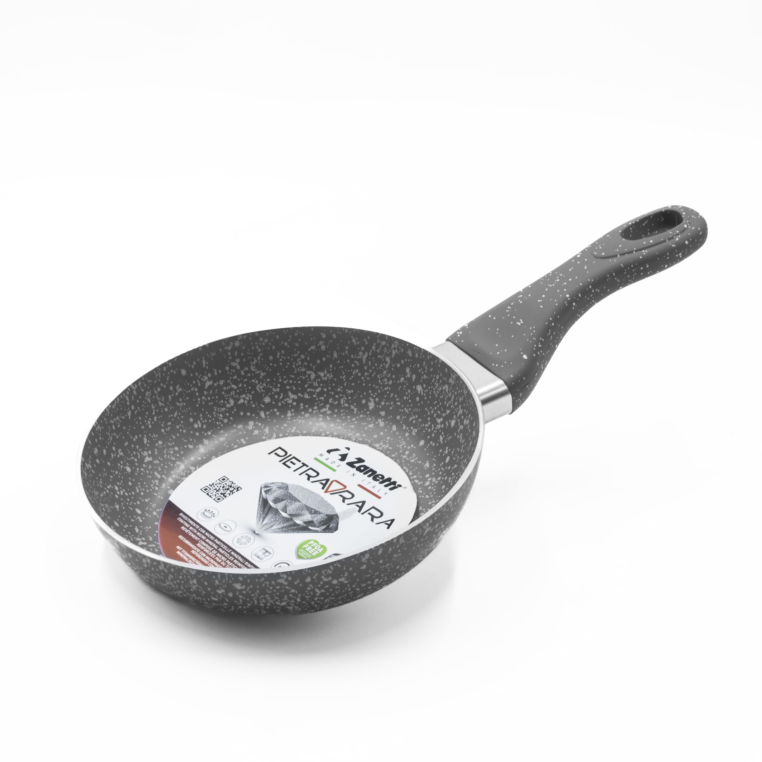 zanetti-pietra-rara-padella-antiaderente-22-cm-grigio-made-in-italy image 7