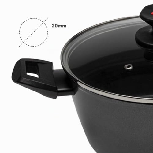 zanetti-evolution-casseruola-induzione-20-cm-antiaderente-con-coperchio-nera image 8