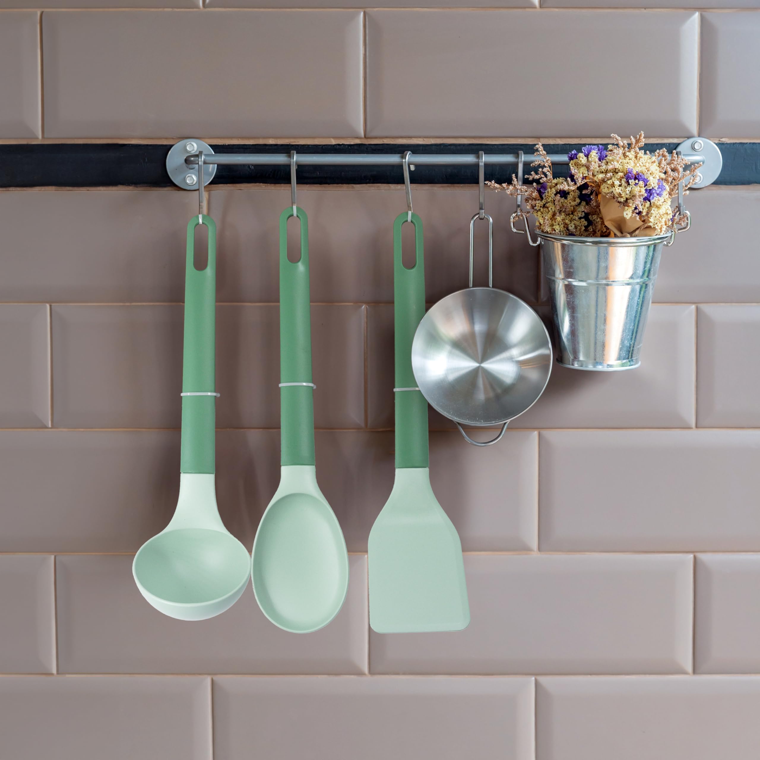 zanetti-terra-set-3-mestoli-da-cucina-in-materiale-riciclato image 8