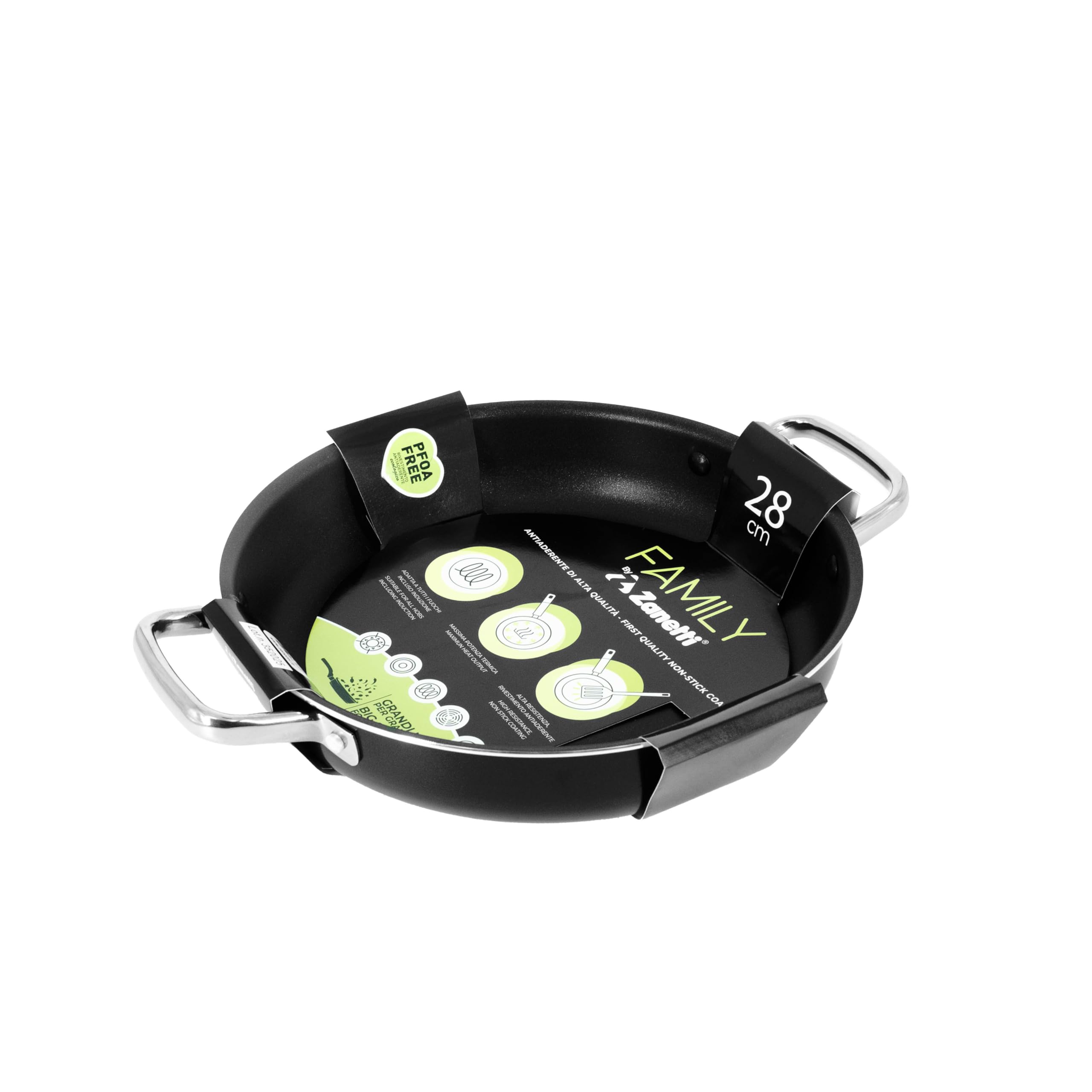 zanetti-tegame-antiaderente-28-cm-per-induzione-spessore-2-5-mm image 2