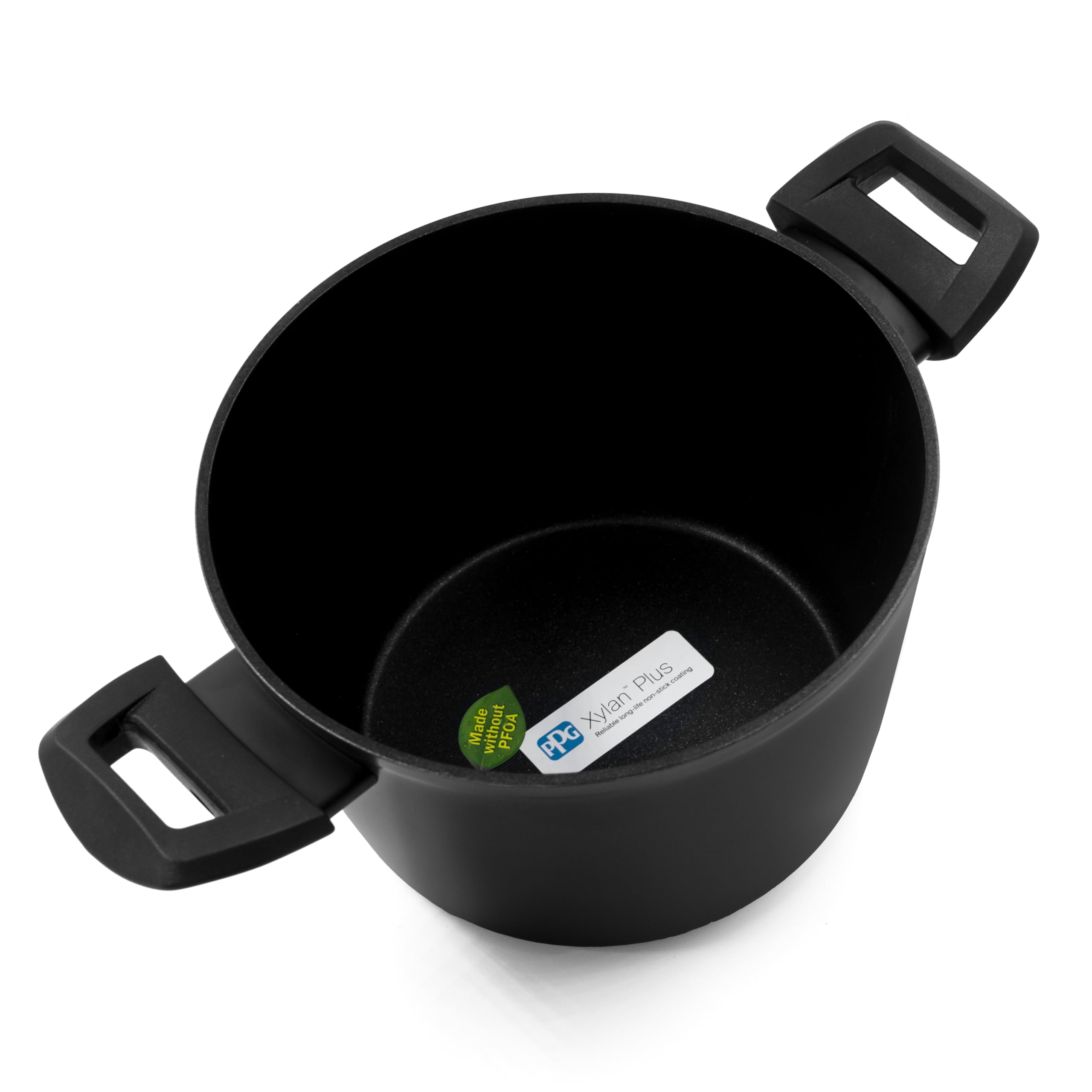 zanetti-evolution-pentola-20-cm-antiaderente-induzione-nero image 2