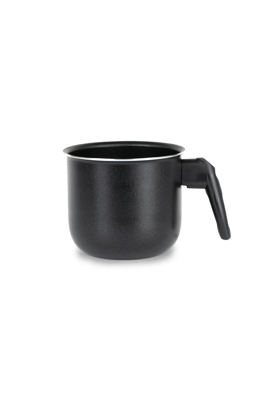 zanetti-jumbo-bollilatte-in-alluminio-12-cm-nero-made-in-italy image 1