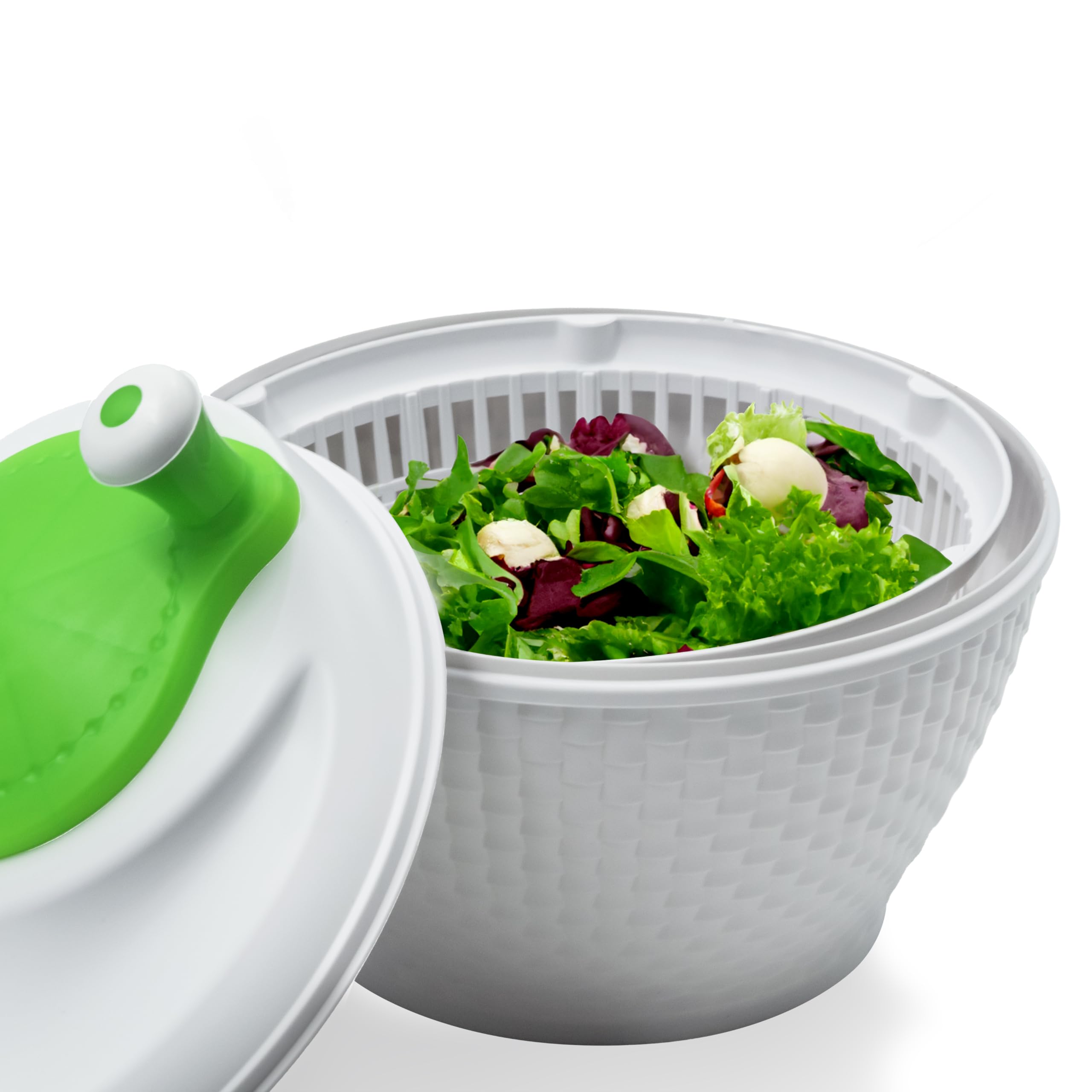 zanetti-centrifuga-per-insalata-4-l-bianco-e-verde-made-in-italy image 6