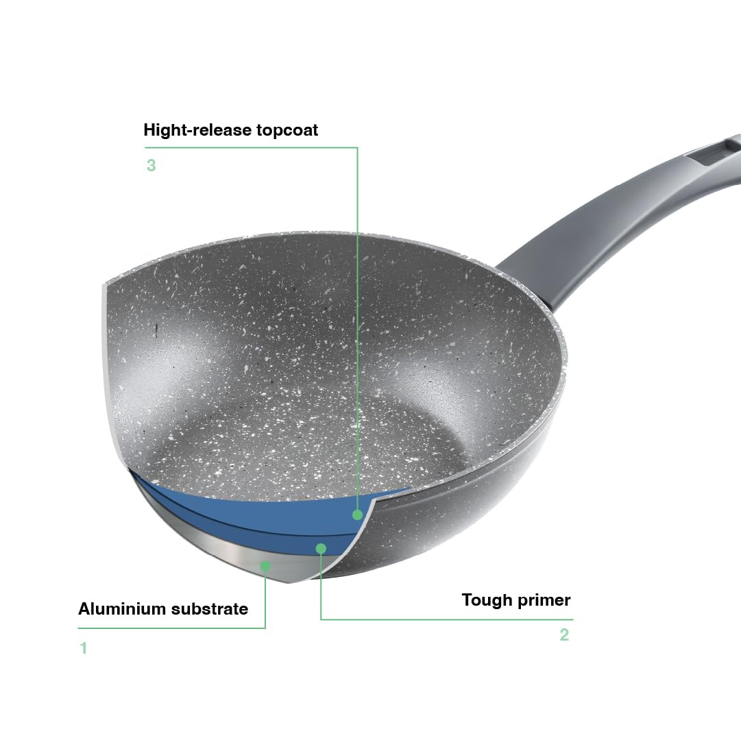zanetti-durapietra-wok-antiaderente-24-cm-induzione-grigio image 2