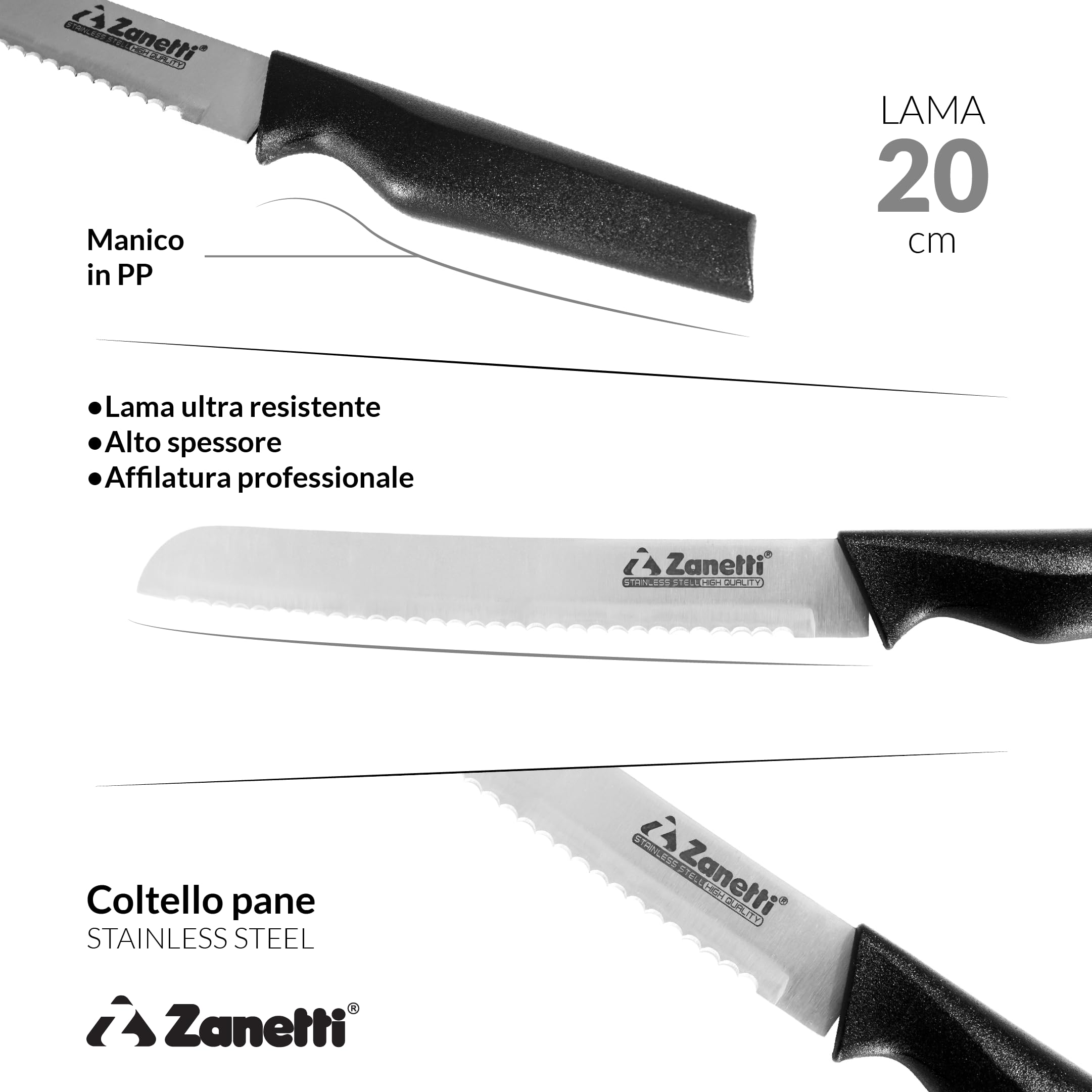 zanetti-pro-coltello-pane-20-cm-lama-seghettata-in-acciaio-inox image 4