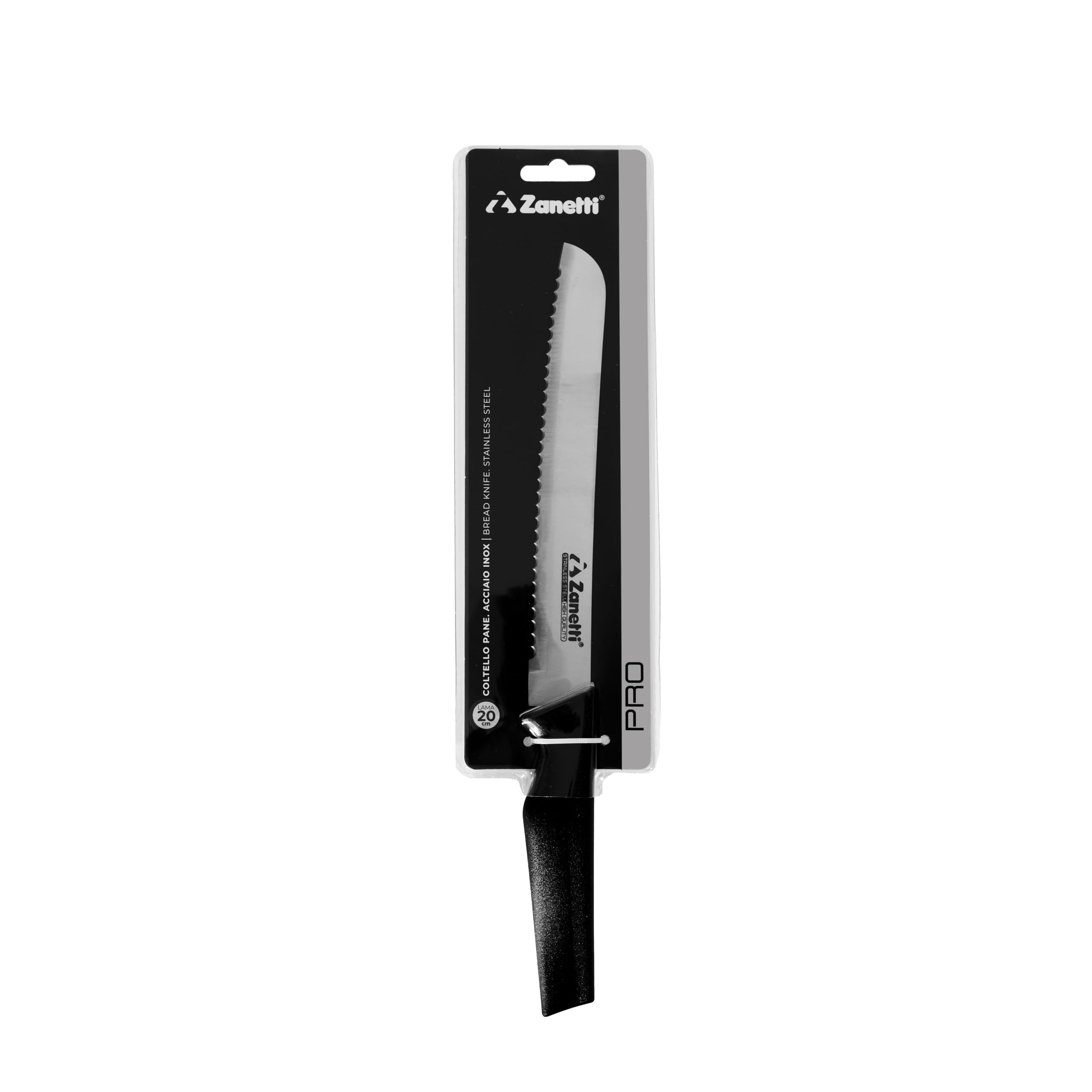 zanetti-pro-coltello-pane-20-cm-lama-seghettata-in-acciaio-inox image 2