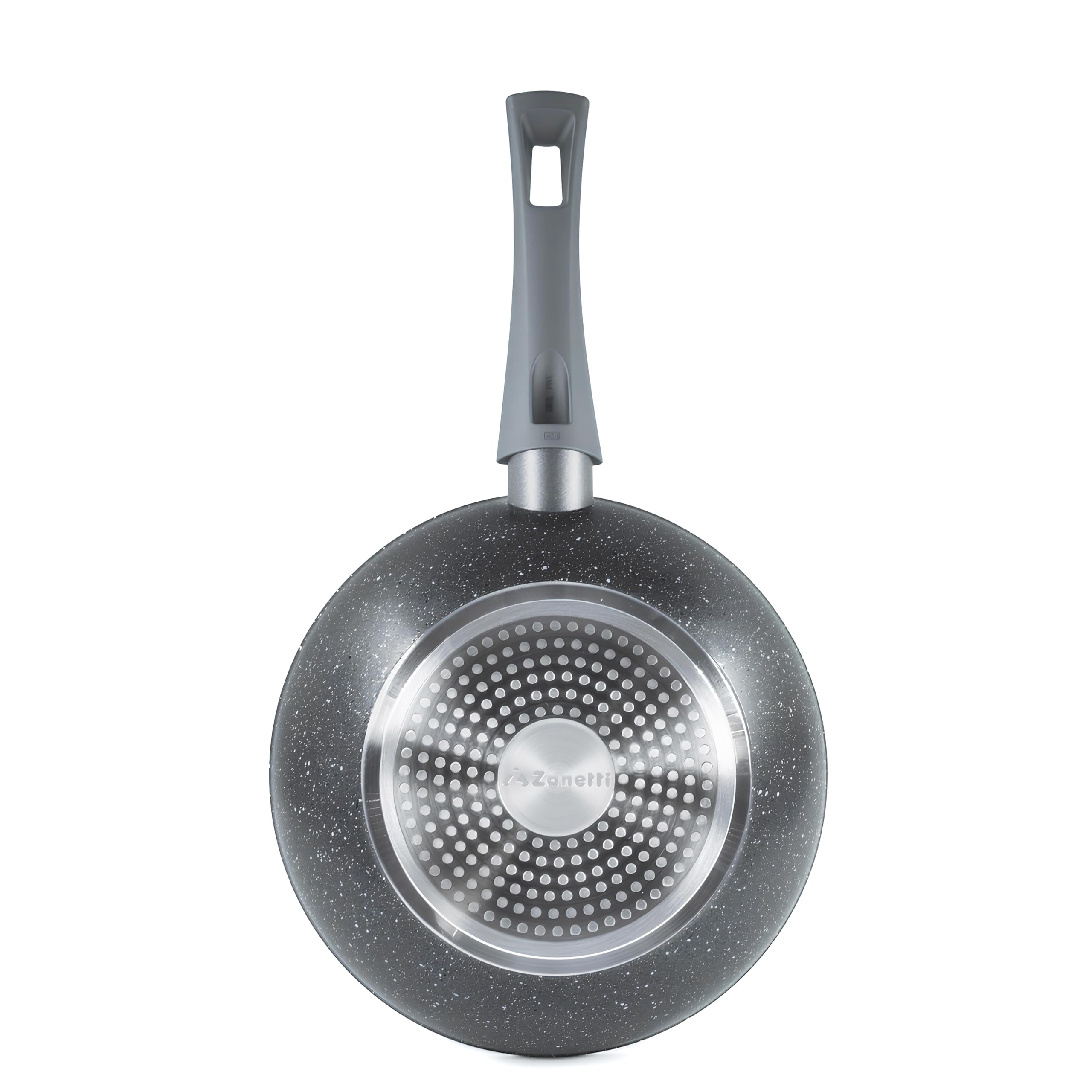 zanetti-durapietra-wok-antiaderente-24-cm-induzione-grigio image 3