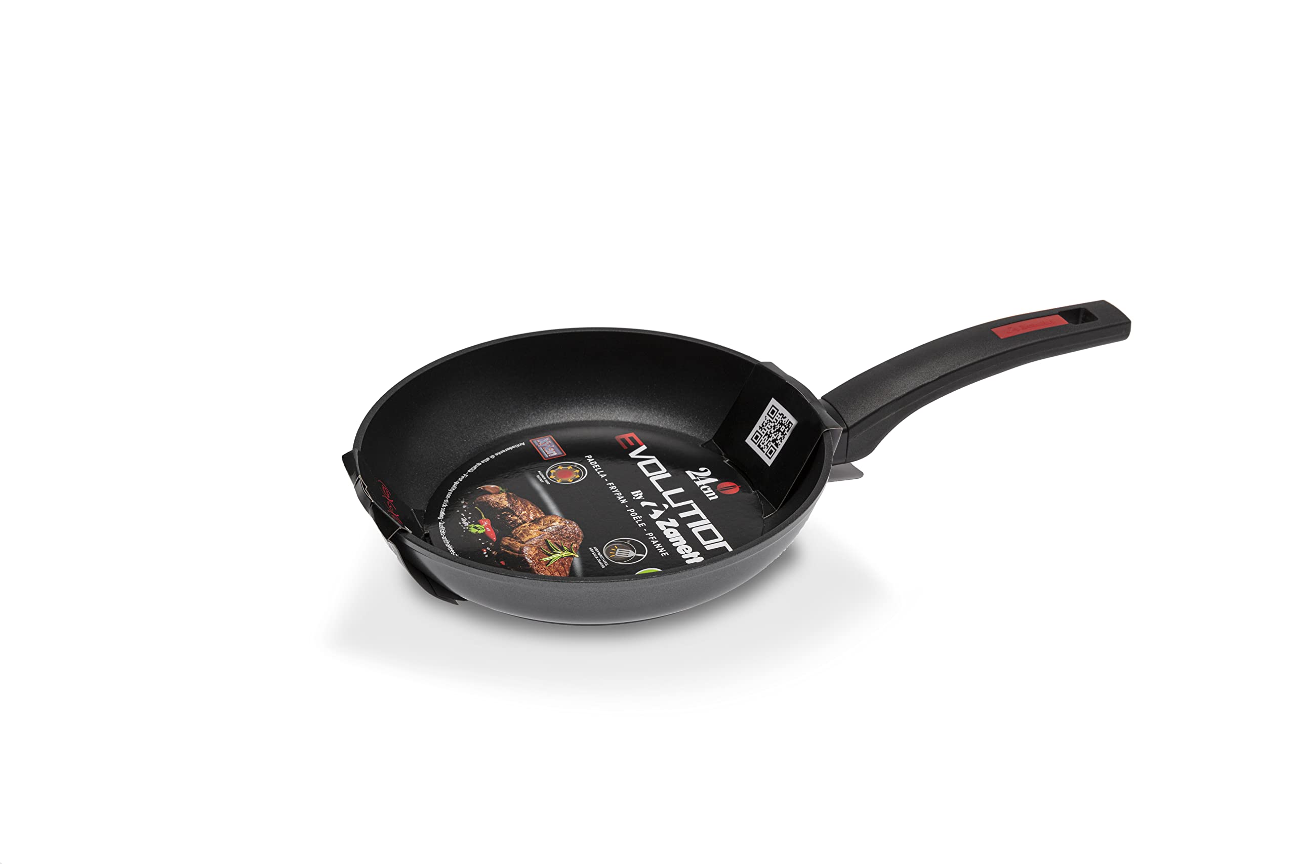 zanetti-evolution-padella-induzione-20-cm-antiaderente-nera image 2
