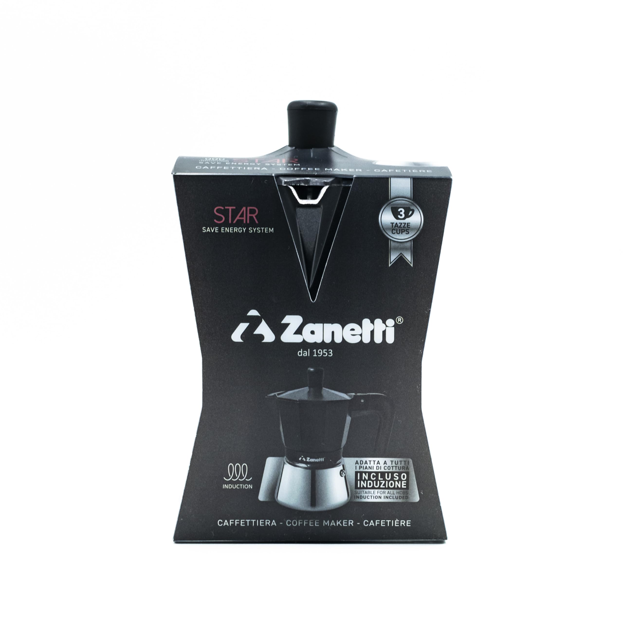 zanetti-star-caffettiera-moka-induzione-3-tazze-nera-inox image 6
