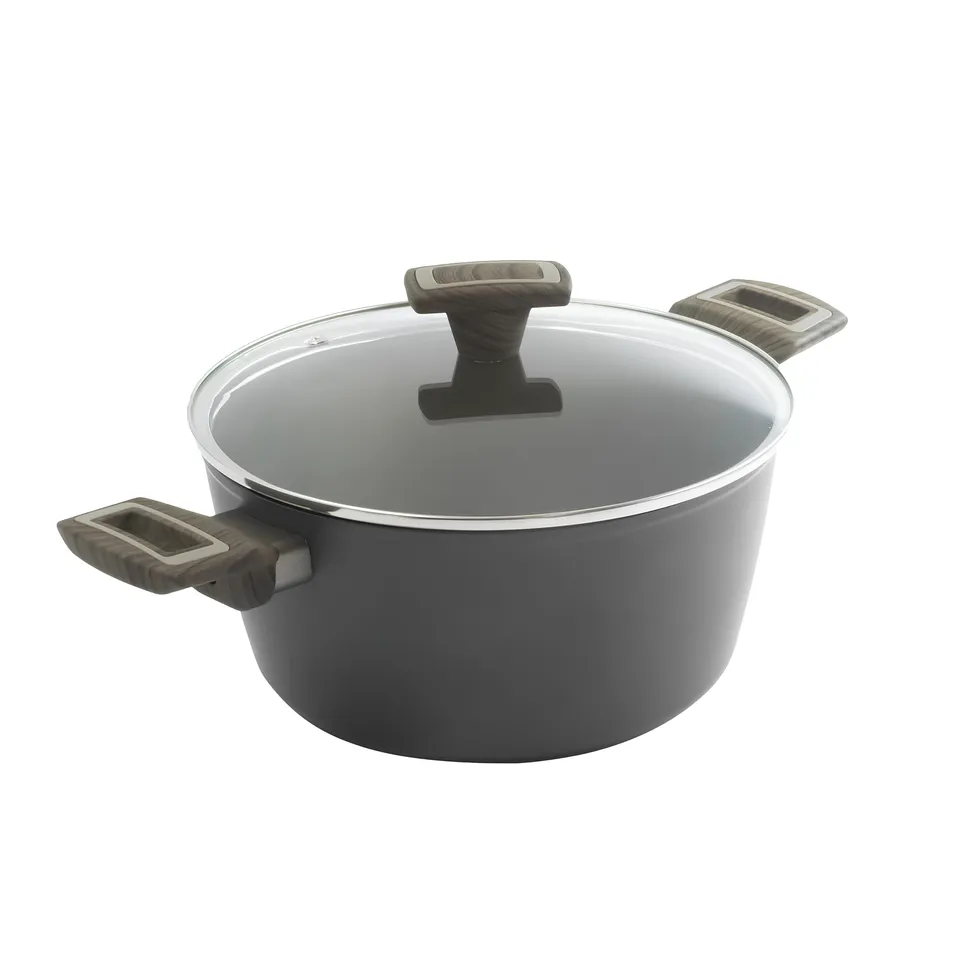 zanetti-casseruola-terra-antiaderente-20-cm-con-coperchio-induzione image 1