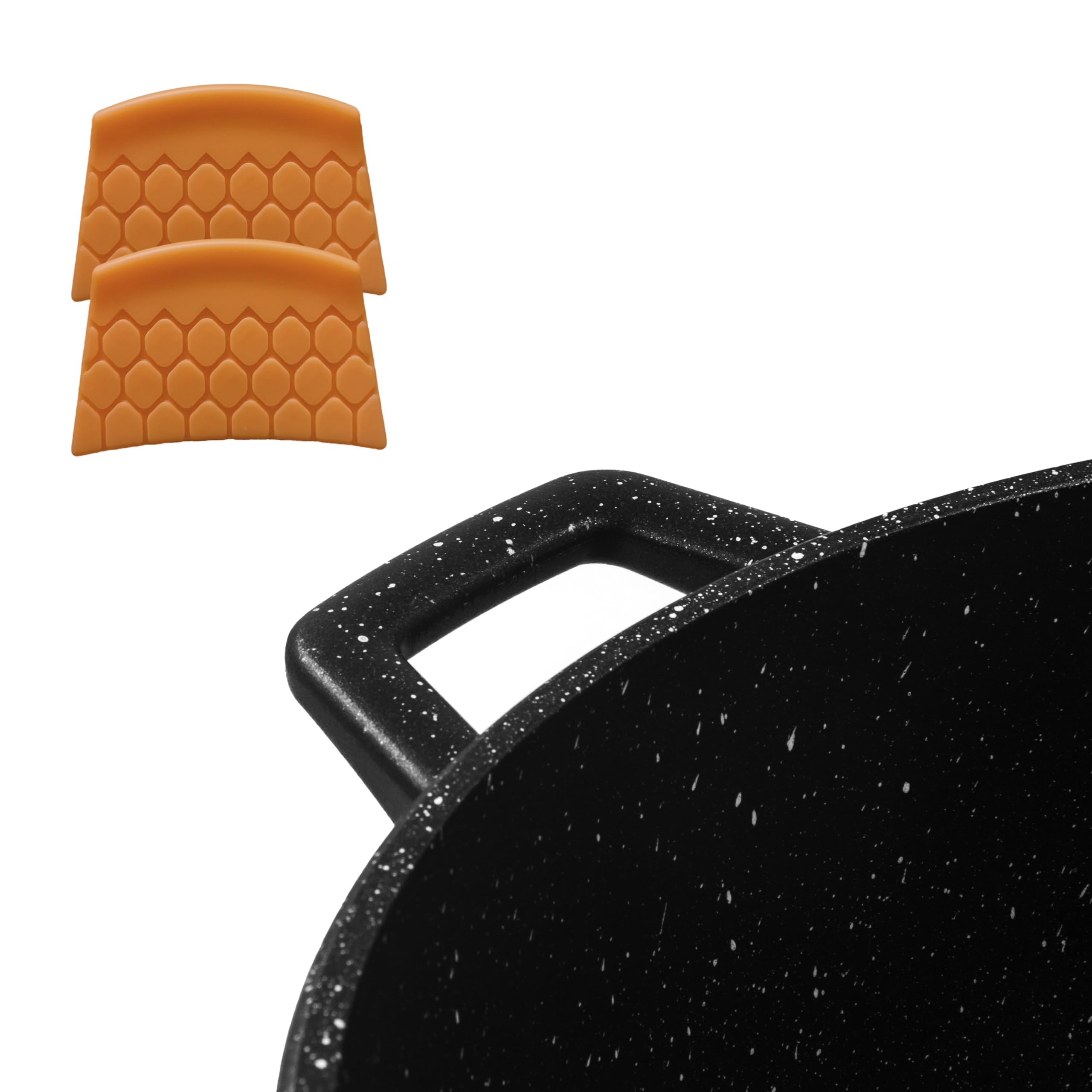 zanetti-casseruola-xl-chef-28-cm-pressofusa-antiaderente-con-coperchio image 5