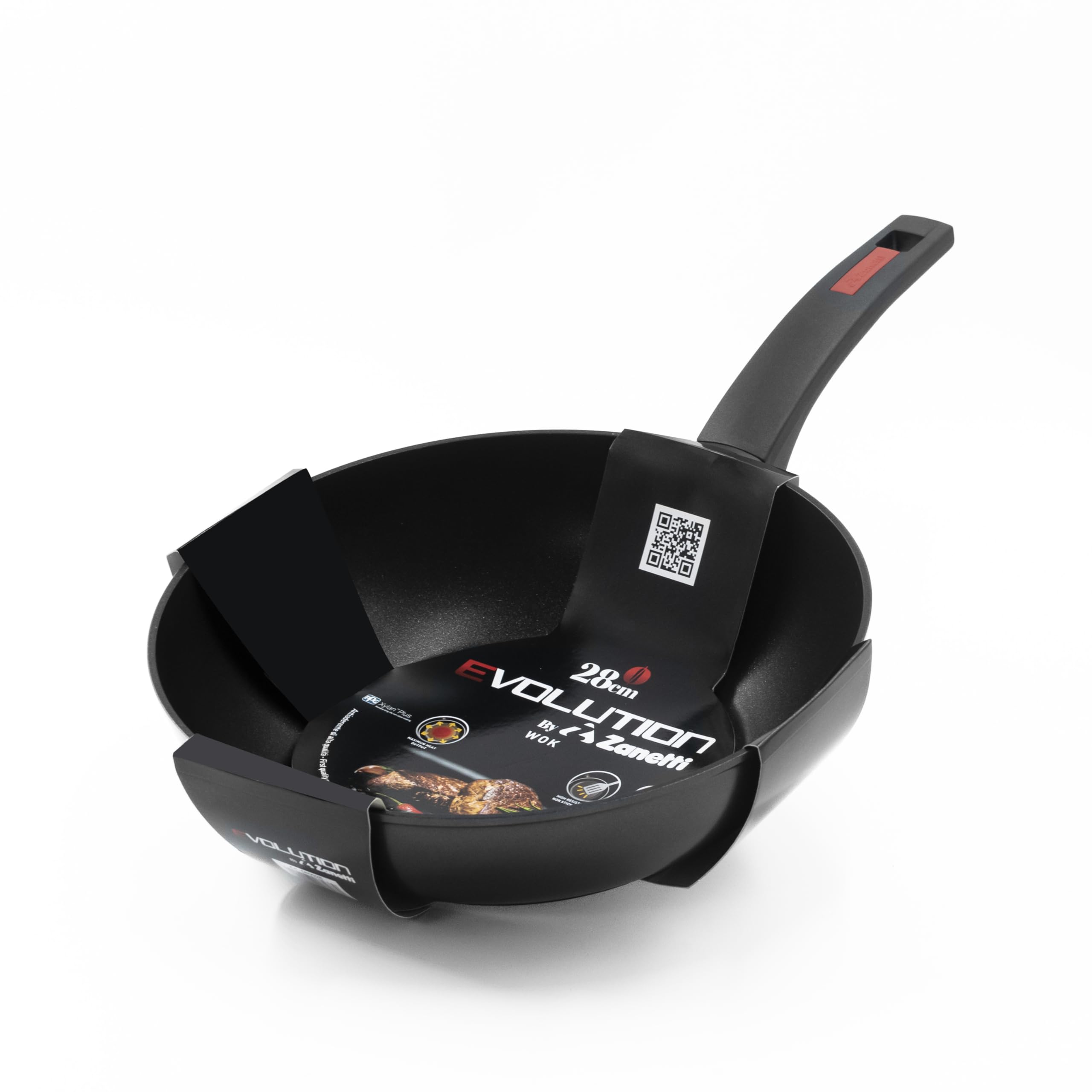 zanetti-evolution-wok-induzione-antiaderente-diametro-28-cm-nero image 3