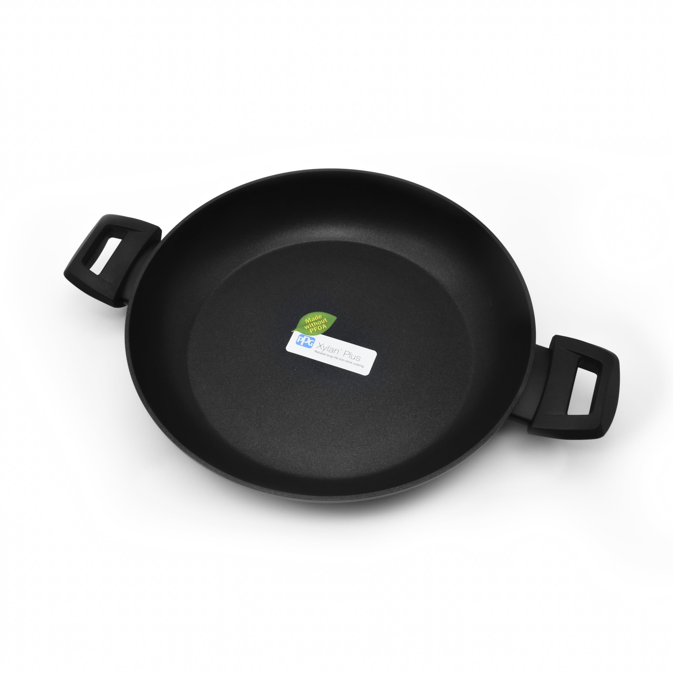 zanetti-evolution-tegame-antiaderente-20-cm-a-2-maniglie-per-induzione-nero image 2